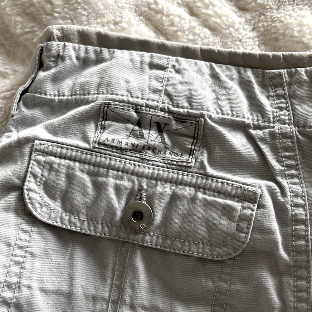 A/X Armani Exchange light cargo pants size 8 Never worn